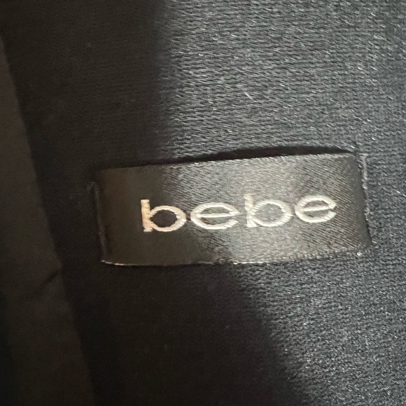 GORGEOUS Bebe cropped jacket size 2 - Picture 7 of 8